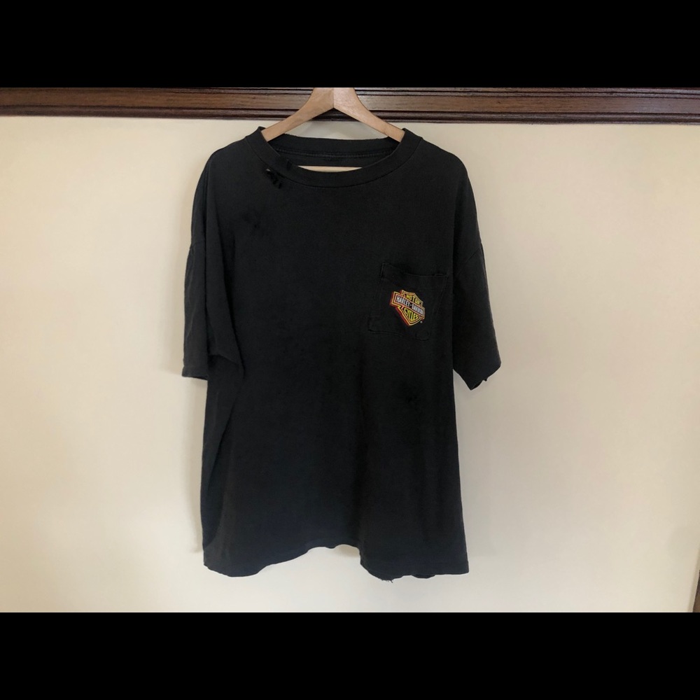 VTG rare grunge Harley tee.